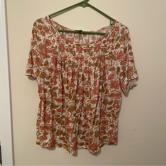 Lucky Brand Floral Tee - Picture 3 of 3
